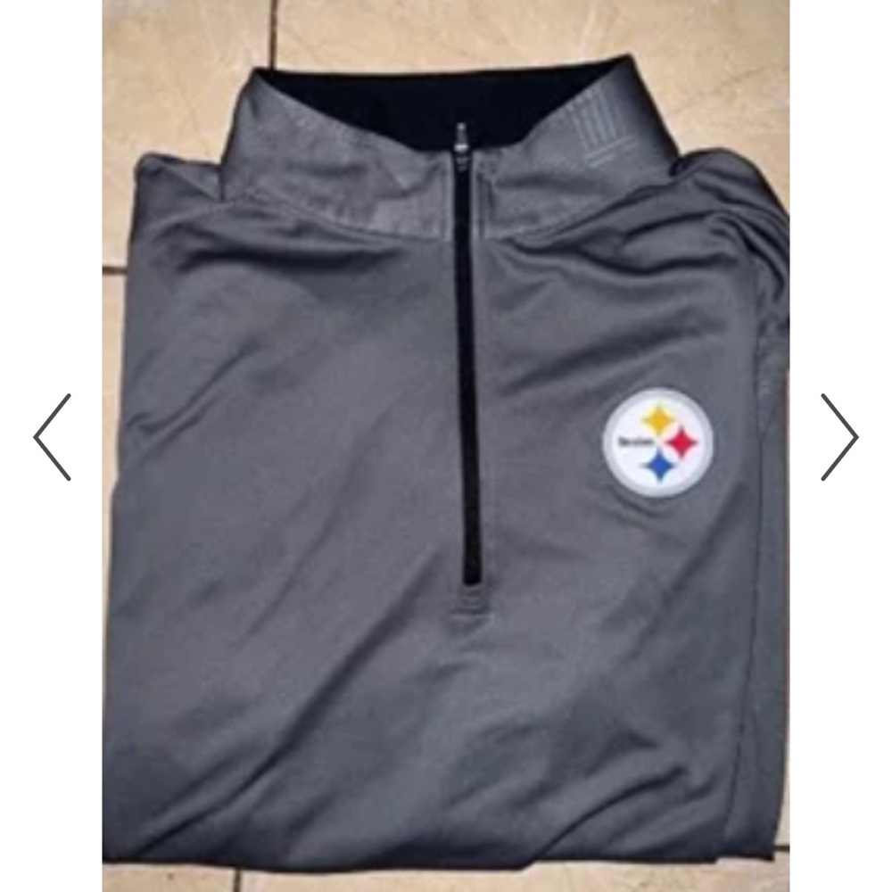NFL Gray Quarter-Zip Sweatshirt